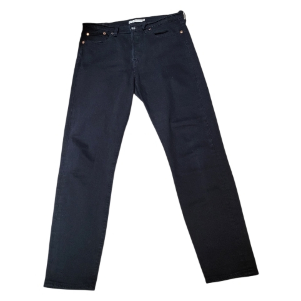 Levi's Women's 'Wedgie' Black Straight Jeans - Size 29